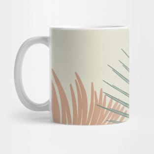 Abstract Tropical Leaves Design Mug